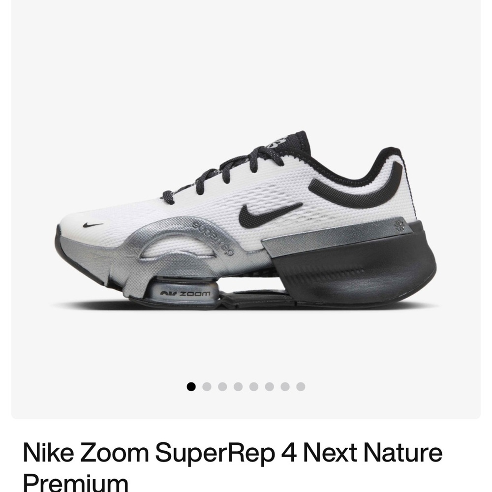 Nike Zoom SuperRep 4 Next Nature Premium - Black Gray White